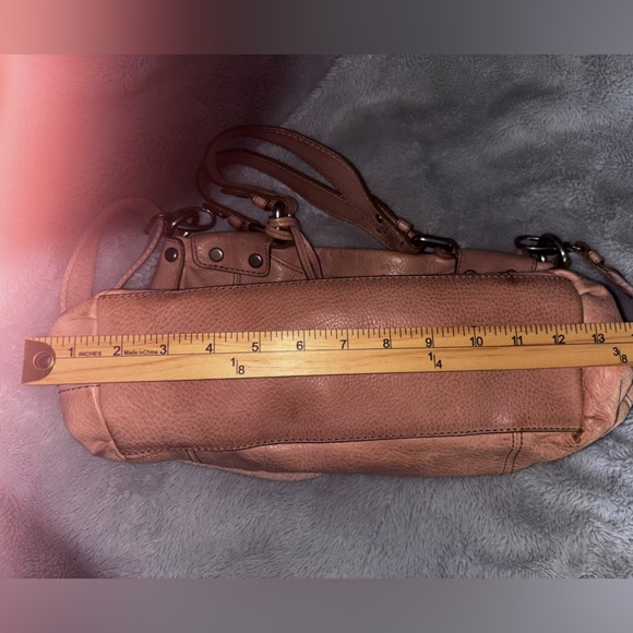 Fossil Blush Pink Leather Key and fob Set - Picture 7 of 12